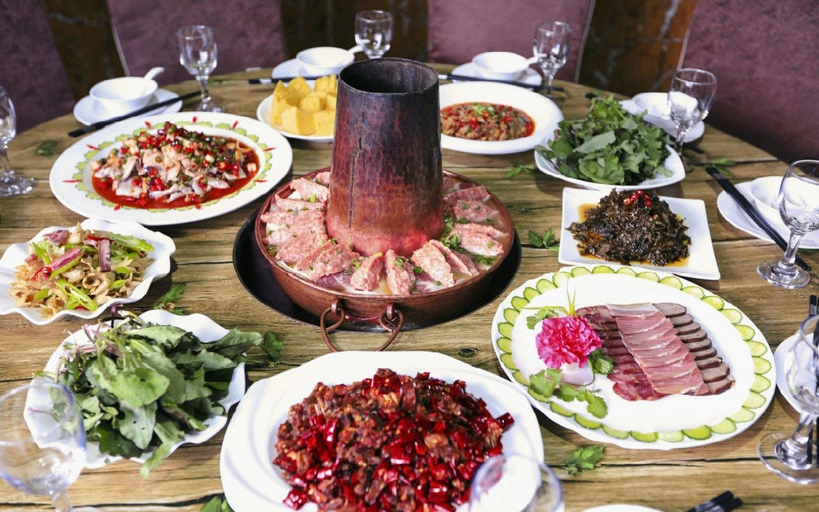 Food & Drinks 2, Fairy Lake Hotel, Liangshan Yi
