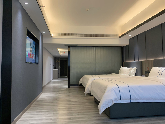 Bedroom, Tiancheng Hotel (Huaxi Biancheng Building), Xiangxi Tujia and Miao