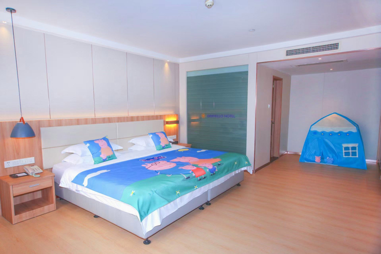 Bedroom 2, Dayhello Hotel (Shangchuan Metro Station), Shenzhen