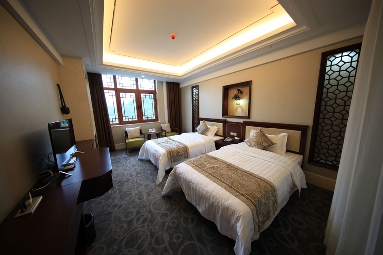 Bedroom, Du Fu Hotel, Baoding
