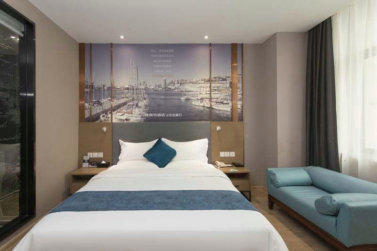 Bedroom, Yeste Hotel (Wuhan Changfeng Avenue Garden Expo), Wuhan