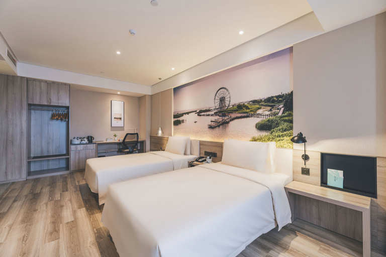 Bedroom, Atour Hotel Suzhou Shilu Shantang Street, Suzhou