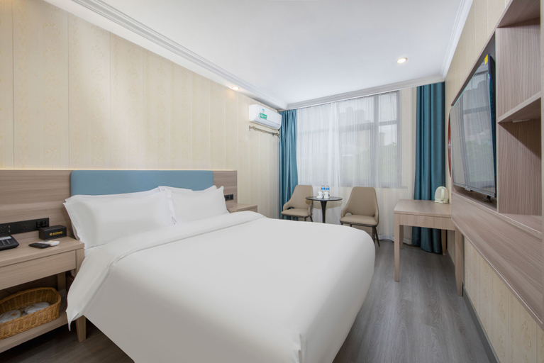 Bedroom, GreenTree Inn (Nantong Railway Station Vientiane City Branch), Nantong