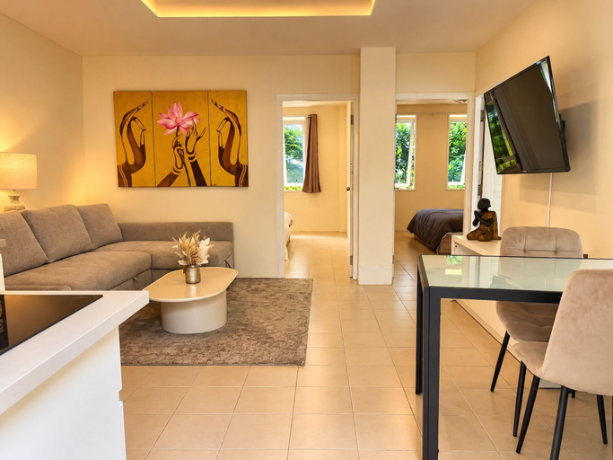 Others 2, Spacious 75 sqm 2BR Apartment in Quiet Karon, Shared Pool, Phuket Island
