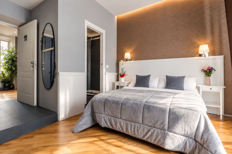 Bedroom 2, Bed and Best, Roma