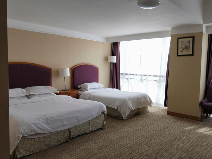 Bedroom 3, Dalian Air China Building (Xinghai Square Branch), Dalian