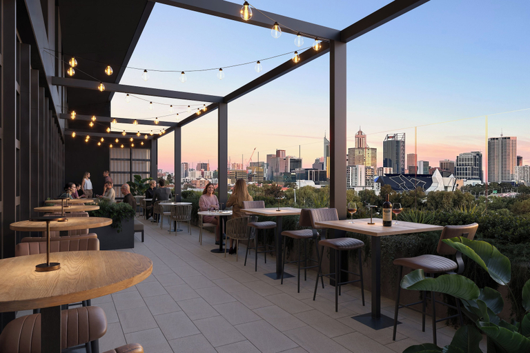 Public Area, Radisson Hotel Perth, Perth