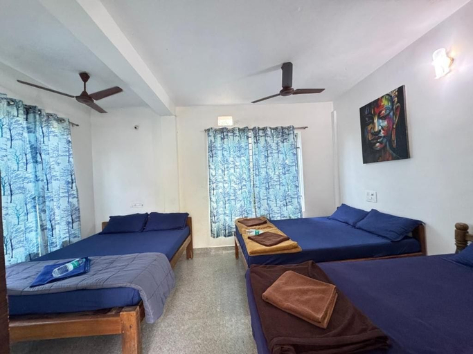 Bedroom 3, Surya Beach Cafe And Stay, Uttara Kannada