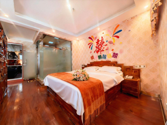 Bedroom 5, Greentree Inn Langfang Dacheng County Government, Langfang