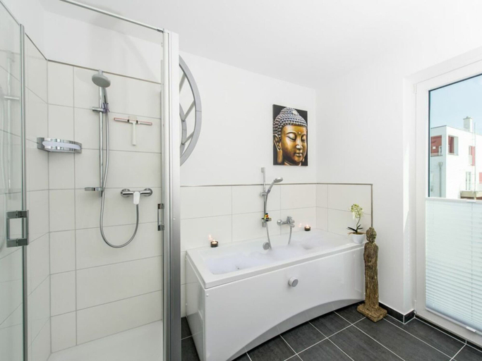 Bathroom 3, Holiday Home in Kappeln With Swimming Pool, Schleswig-Flensburg