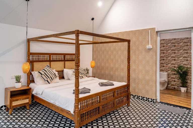 Bedroom, The Palm Trees Ayurvedic Resort Patnem, South Goa