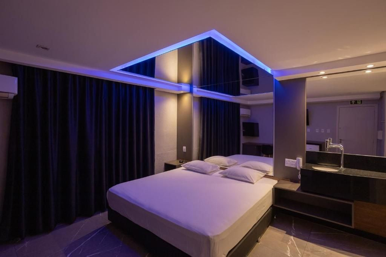 Bedroom 3, Bangalô Motel e Hotel by Drops, Santa Maria