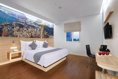 Bedroom 2, Hotel Neo Gubeng - Surabaya by ASTON, Surabaya