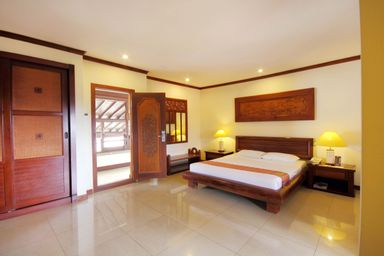 Kamar Deluks Double atau Ranjang Lain - Pemandangan Taman