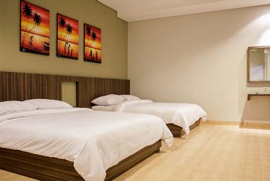 Kamar dengan Ranjang Double - Pemandangan Taman