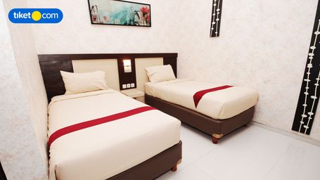 Kamar Deluks Twin - Pemandangan Taman