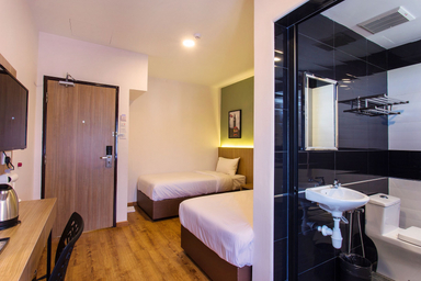 Kamar dengan Ranjang Single - Pemandangan Kota