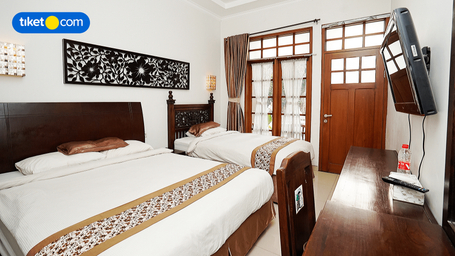 Kamar dengan Ranjang Double atau Lainnya - Pemandangan Taman