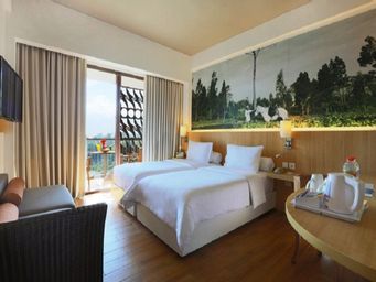 Kamar Deluks Double atau Ranjang Lain - Pemandangan Gunung