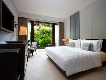Kamar Premier Twin atau Ranjang Lain - Pemandangan Taman