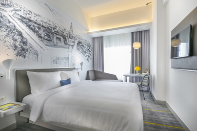 Kamar dengan Ranjang Double atau Twin