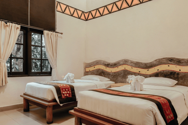 Kamar Grand Deluks Twin - Pemandangan Taman