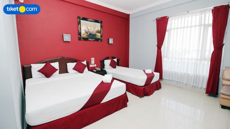 Bedroom 3, Hotel Benua Bandung, Bandung