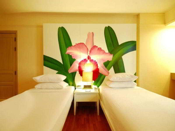 Bedroom 2, The Palazzo Bangkok Hotel, Din Dang