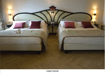 Bedroom 1, Grand Hotel Savoia, Genova