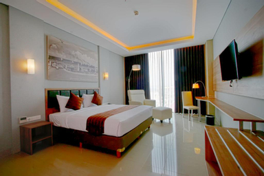 Bedroom 4, Pasar Baru Square Hotel Bandung Powered by Archipelago, Bandung
