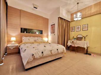 Bedroom 1, B 清晖园/步行街/长鹿农庄/顺峰公园/欢乐海岸/菠萝的心大床房, Foshan