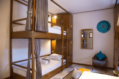 Kamar dengan Ranjang Tempat tidur Susun