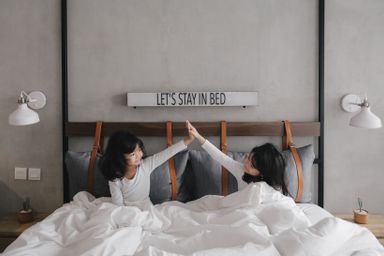 Let's Stay in Bed at Pakuwon Apartment, surabaya
