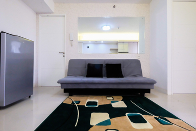 Bedroom 1, 2 BR Bassura City Apartment with Mall Access By Travelio, Jakarta Timur