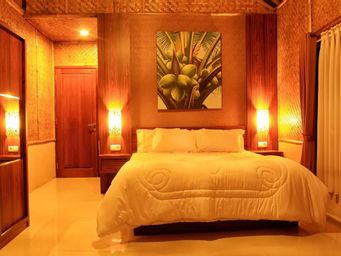 Bedroom 2, 3BR Villa Ethnic Syariah with Private Pool, Bandung