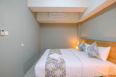Comfortable 1BR Apartment at Mustika Golf Residence By Travelio, cikarang
