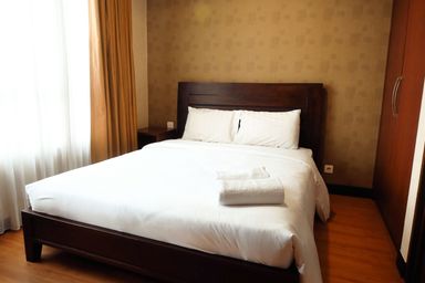 Bedroom 1, 2BR Prestige Dharmawangsa Essence Apartment Suites By Travelio, Jakarta Selatan