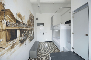 Kamar Standard Tempat tidur Susun - Pemandangan Taman
