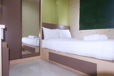Bedroom 3, Best Price 2BR Green Pramuka Apartment By Travelio, Jakarta Timur