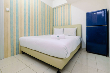 Bedroom 1, Best Price 1BR Apartment at Teluk Intan By Travelio, North Jakarta