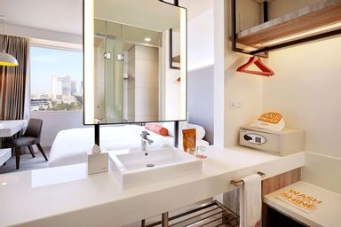 Kamar dengan Ranjang Double atau Twin - Pemandangan Kota