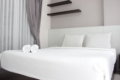 Bedroom 1, Artistic 1BR Apartment at Gateway Pasteur near Exit Toll Pasteur By Travelio, Bandung