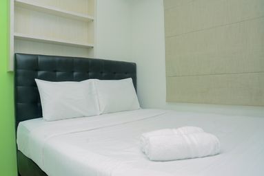 Bedroom 1, Comfortable 2BR Bassura City Apartment near Bassura Mall By Travelio, Jakarta Timur