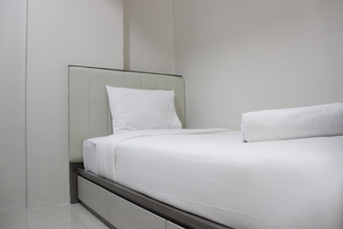 Bedroom 3, Wordy 2BR Apartment at Gateway Pasteur near Exit Toll Pasteur By Travelio, Bandung