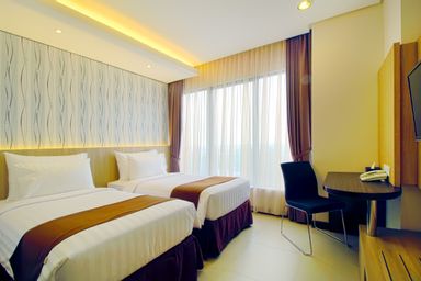 Bedroom 2, Vasaka Hotel Jakarta Managed by Dafam, Jakarta Timur