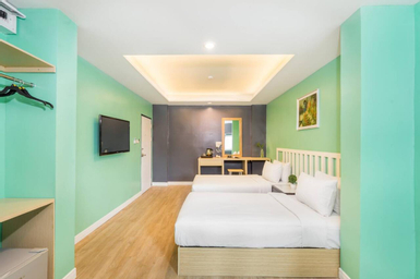 Bedroom 3, Ratchada Point Hotel, Huai Kwang