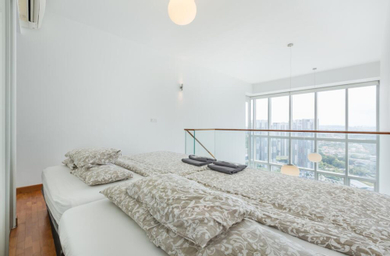 Kamar dengan Ranjang Double - Pemandangan Kota