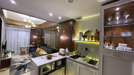 Dining Room 1, The Best Merapi View 1 Bedroom Apartment by KInasih suite (tutup sementara), Sleman