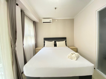 Bedroom 1, Scenic & Stylish 1BR at Gateway Pasteur Apartment By Travelio, Bandung
