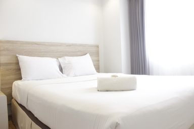 Bedroom 1, Modern & Deluxe 2BR at Braga City Walk Apartment By Travelio, Bandung